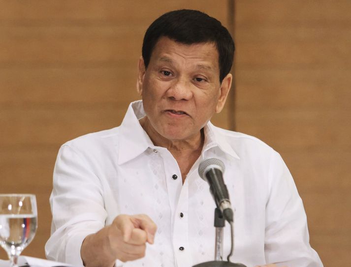 Rodrigo Duterte, forseti Filippseyja.