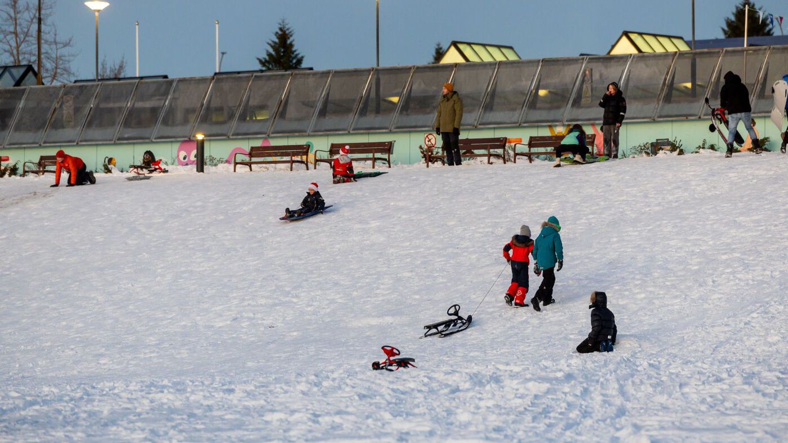 Kalt í veðri miðað við árs­tíma