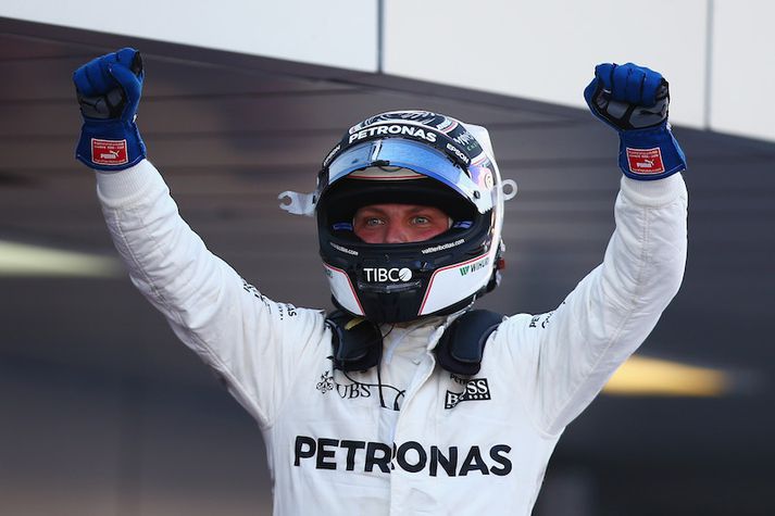 Valtteri Bottas vann sinn fyrsta kappakstur í Formúlu 1 í dag.