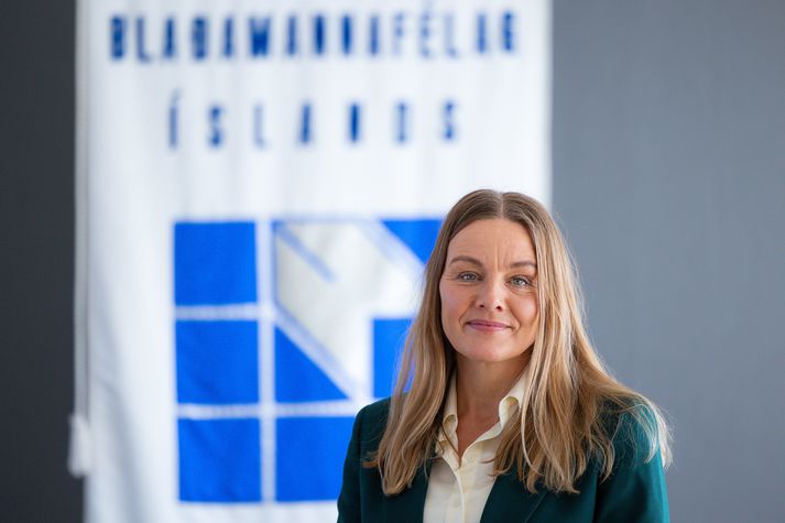 Sigríður Dögg Auðunsdóttir er formaður Blaðamannafélags Íslands.