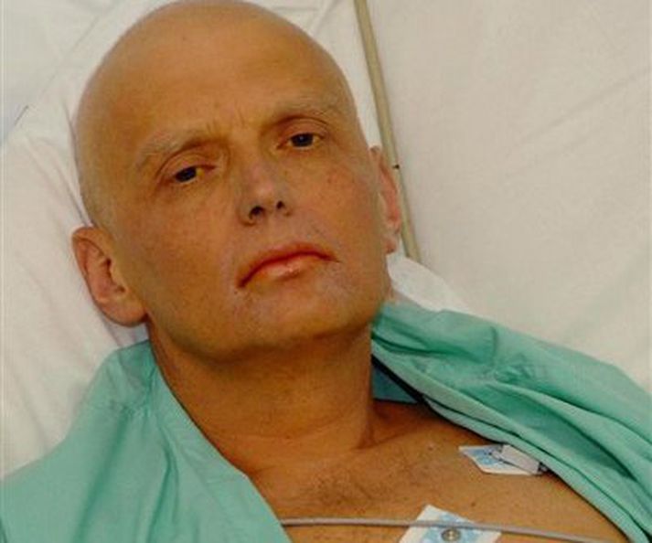 Rússinn Alexander Litvinenko var njósnari fyrir KGB og síðar rússnesku leyniþjónustuna.