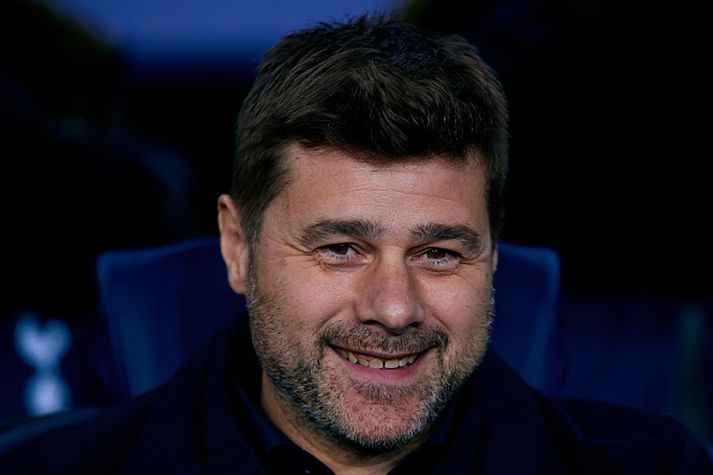 Pochettino gat leyft sér að brosa eftir leik