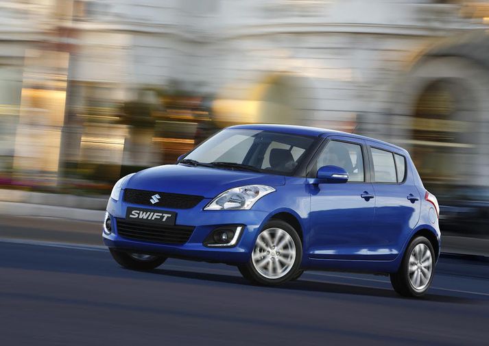 Suzuki Swift hefur frá byrjun þótt afar skemmtilegur akstursbíll.