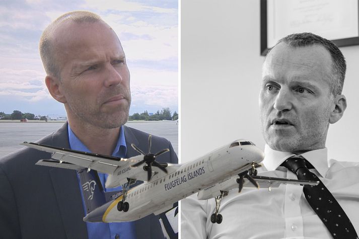 Ómar telur viðskiptahætti Air Iceland Connect fyrir neðan allar hellur en mál hans á hendur fyrirtækinu verður þingfest á morgun. Árni Gunnarsson segir þá bera hag viðskiptavina fyrir brjósti.