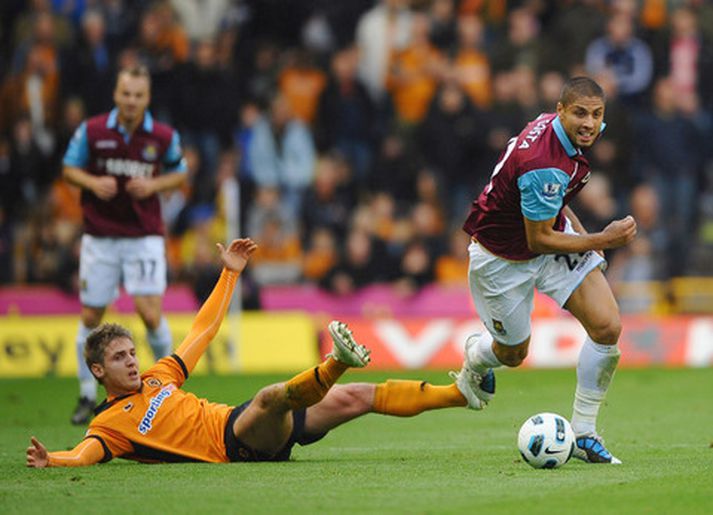 Manuel da Costa í leik með West Ham um síðustu helgi.