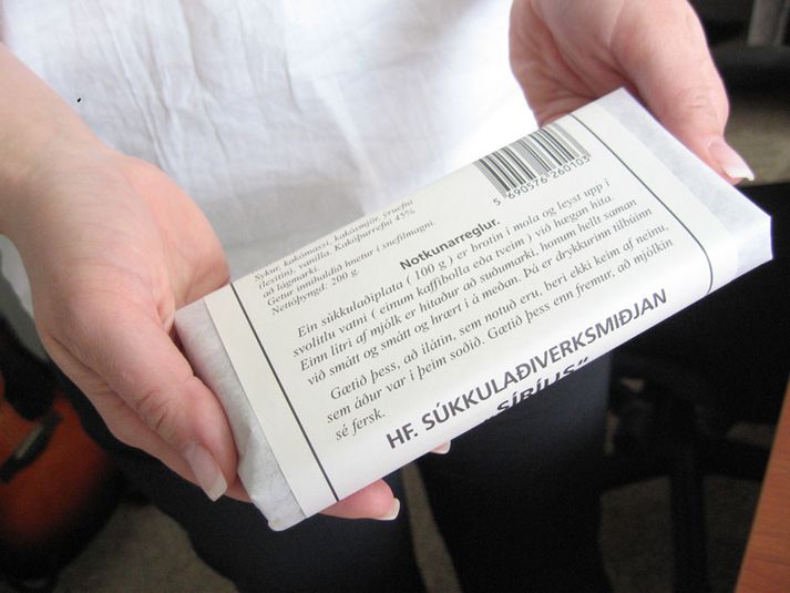 Súkkulaðið hefur ekkert breyst í 76 ár að sögn framleiðanda.