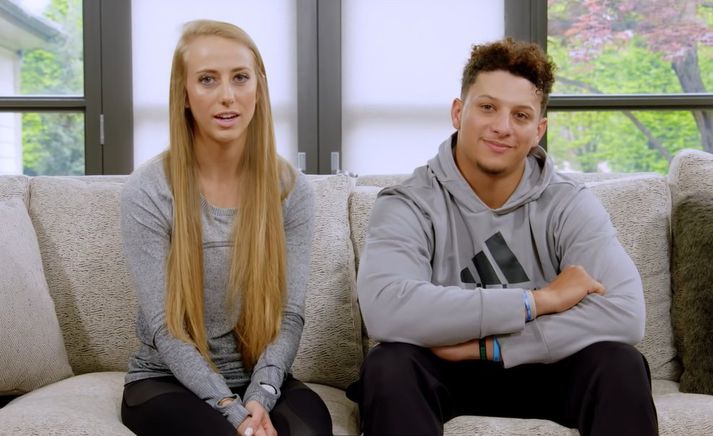 Brittany Matthews og Patrick Mahomes þurfa ekki að hafa miklar fjárhagsáhyggjur í framtíðinni.