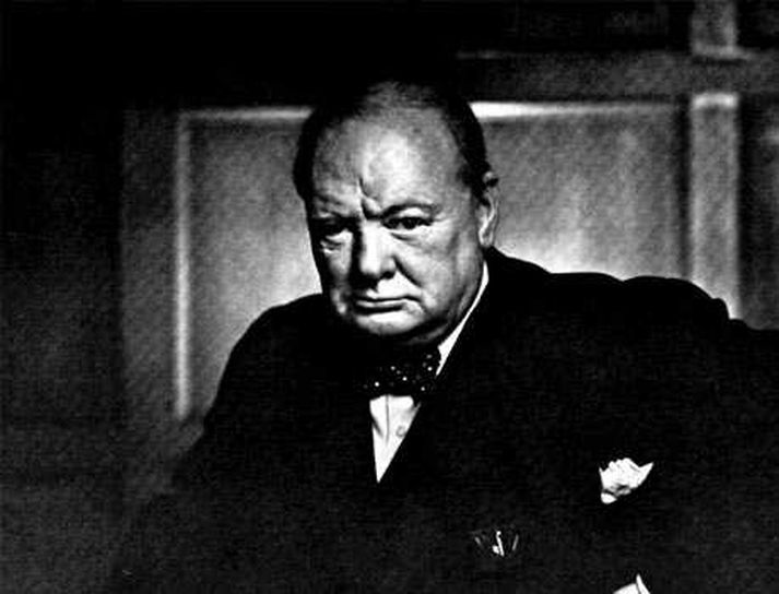 Sir Winston Churchill.