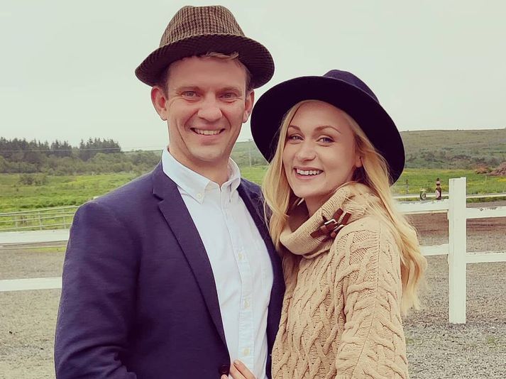Ragnheiður og Benedikt eiga von á dreng.