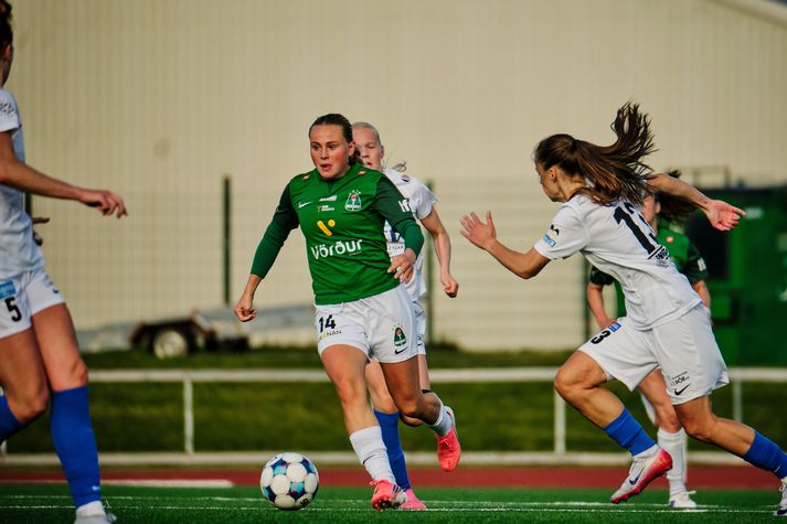 Hrafnhildur Ása Halldórsdóttir var markahæsti leikmaður tímabilsins í Bestu deild kvenna.