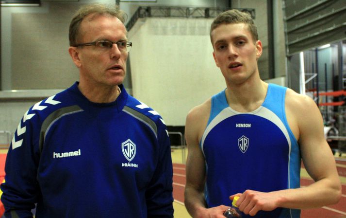 Þráinn Hafsteinsson og Einar Daði Lárusson. Þráinn á næst besta árangur Íslandssögunnar í tugþraut en Einar Daði er í fjórða sæti á þeim lista.