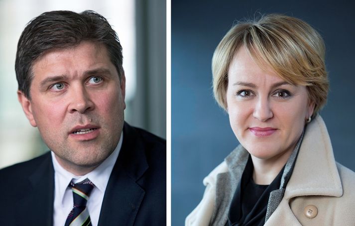 Bjarni Benediktsson og Hanna Birna Kristjánsdóttir