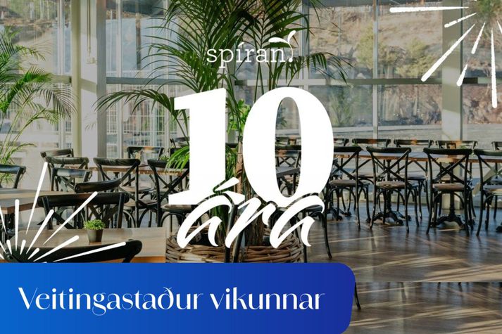 Spíran er 10 ára og þú gætir unnið gjafa­bréf