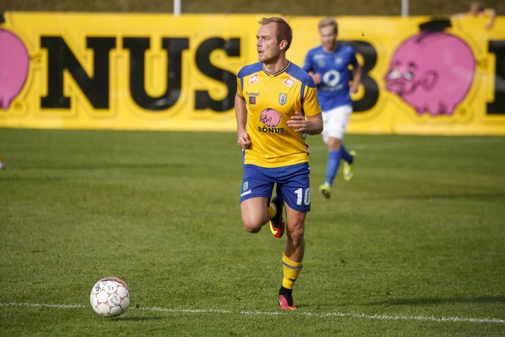 Martin Lund Pedersen fór í lið sem endaði neðar en Fjölnir.