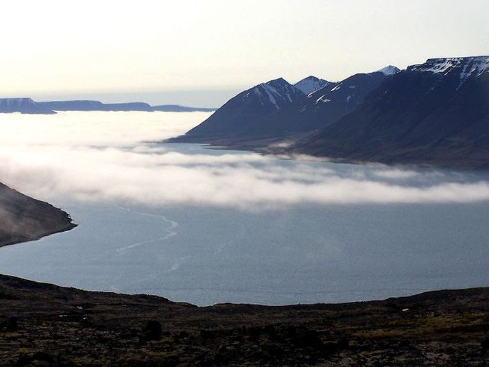 Vegagerðin segir gert ráð fyrir efnistöku í Hófsá vegna jarðganga milli Arnarfjarðar og Dýrafjarðar. Áhrif efnistökunnar verði þó að mestu afturkræf. Fréttablaðið/Jón Sigurður
