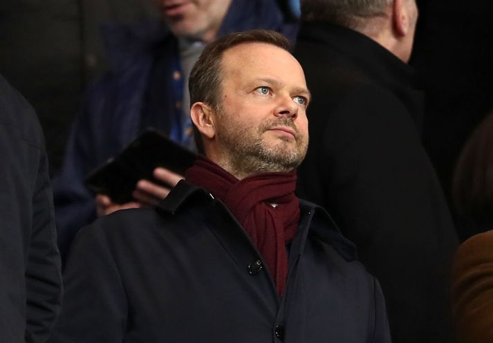 Ed Woodward hefur ekki átt sjö daganna sæla í sæti sínu sem stjórnarformaður United að undanförnu. Margir stuðningsmenn eru ósáttir með hann og sumir meira en aðrir.