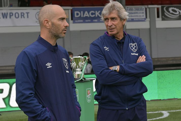 Enzo Maresca aðstoðaði Manuel Pellegrini hjá West Ham United. Hann lék líka undir hans stjórn hjá Málaga.
