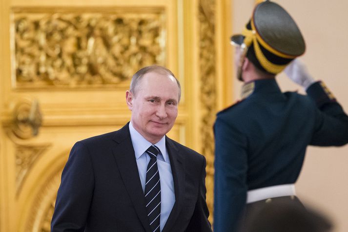 Vladimir Putin forseti Rússlands.
