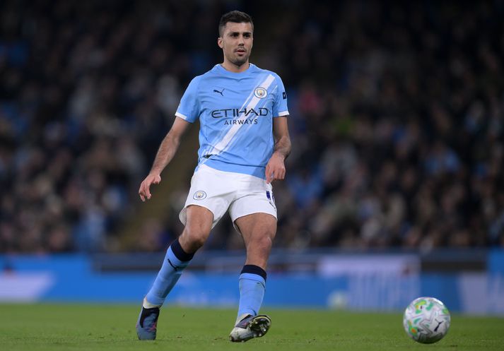 Rodri hefur glímt við meiðsli í vetur en komið við sögu í 24 leikjum með Manchester City.