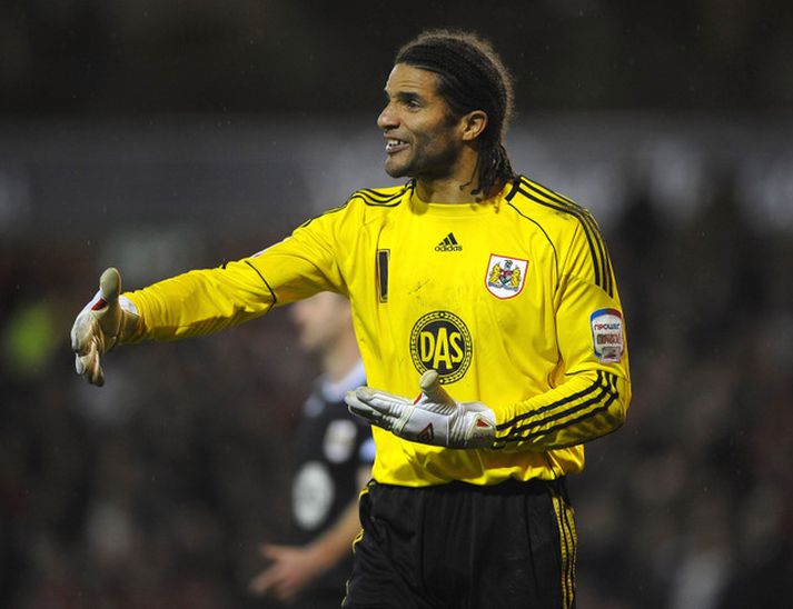 David James í leik með Bristol City.