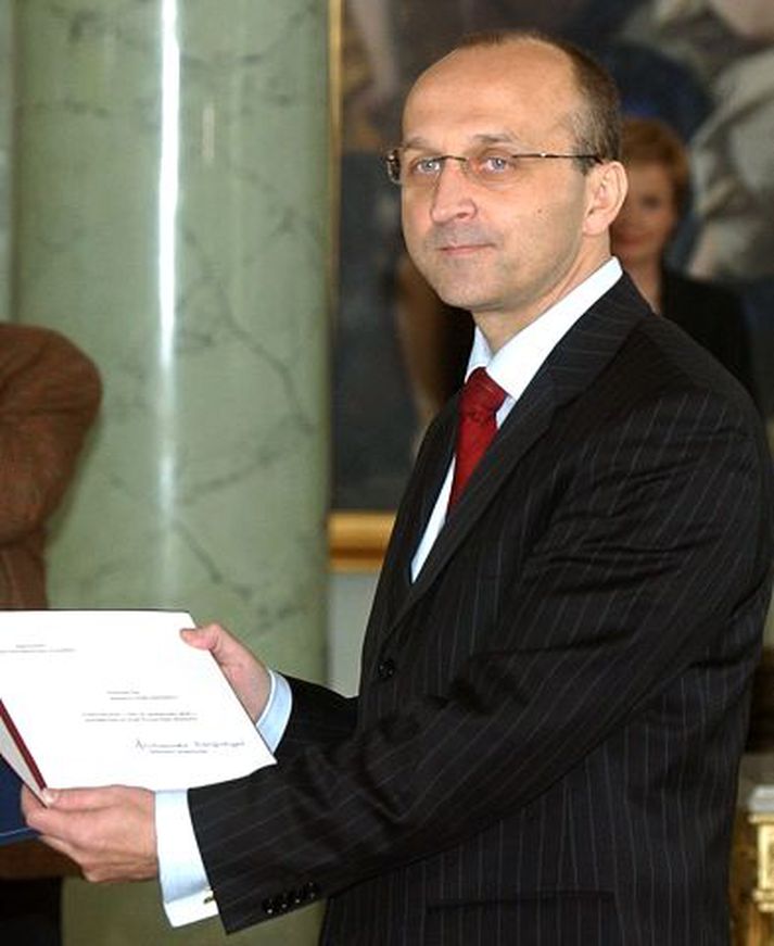 KAZIMIERZ MARCINKIEWICZ. 
Nýr forsætisráðherra Póllands.