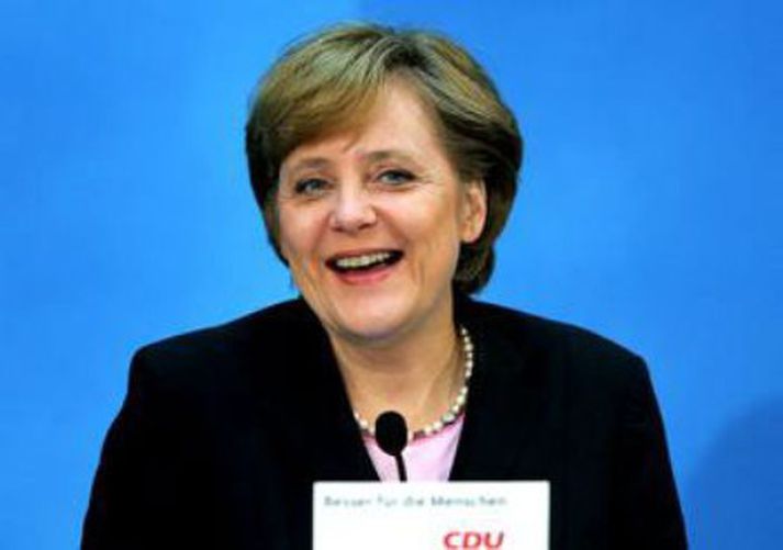 Angela Merkel kanslari Þýskalands.