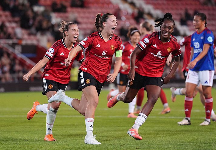 Manchester United skoraði bara eitt mark í kvöld en það dugði til sigurs gegn Vålerenga.