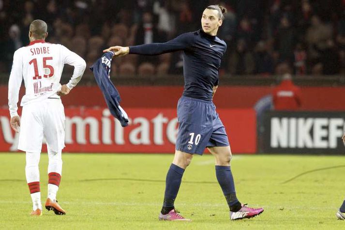 Zlatan Ibrahimovic.