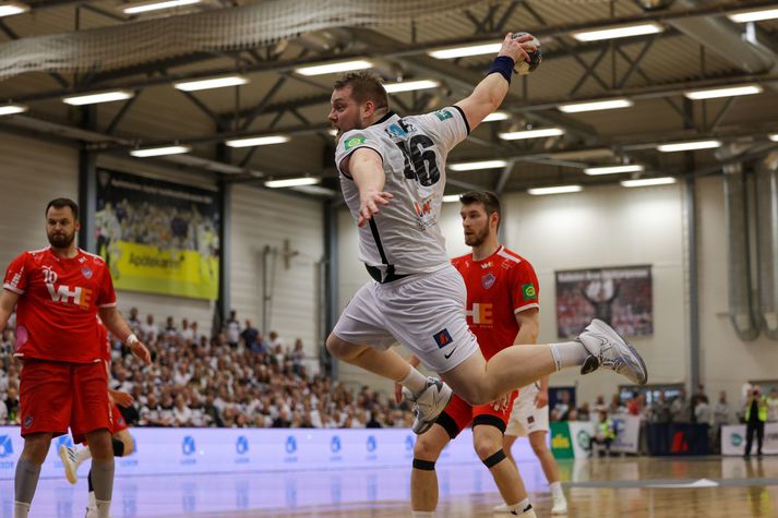 Kári Kristján Kristjánsson í leik með ÍBV.