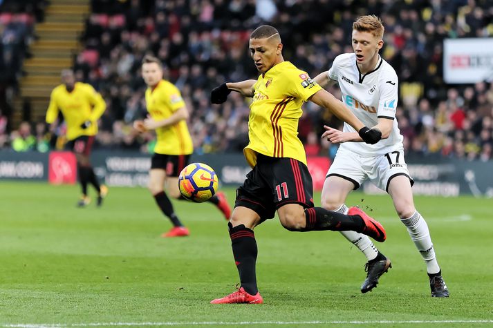 Richarlison í leik með Watford.