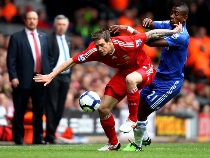 Daniel Agger, varnarmaður Liverpool og danska landsliðsins.