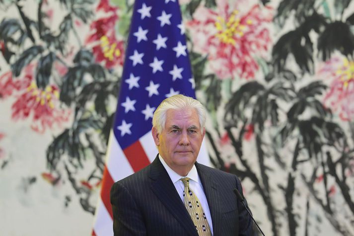 Rex Tillerson, utanríkisráðherra Bandaríkjanna.