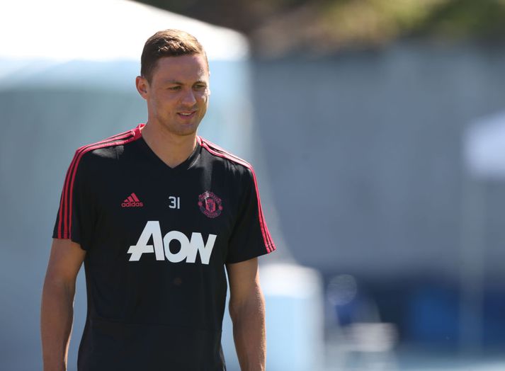 Matic var fastamaður á miðjunni hjá United á síðasta tímabili
