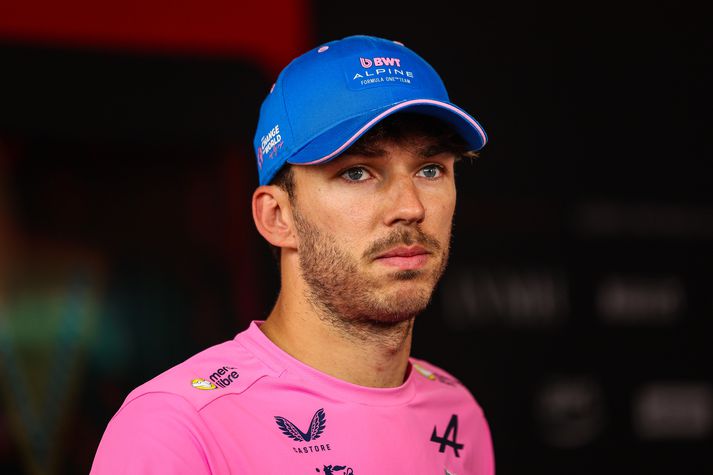 Pierre Gasly er skiljanlega svekktur að hafa ekki náð að standa á verðlaunapalli í Mónakókappakstrinum í gær.