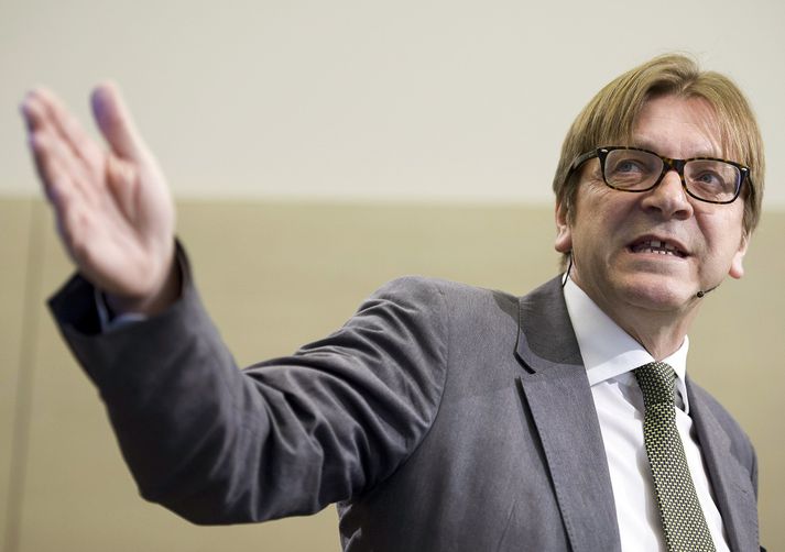 Guy Verhofstadt leiðir Brexit-viðræður fyrir hönd Evrópuþingsins.