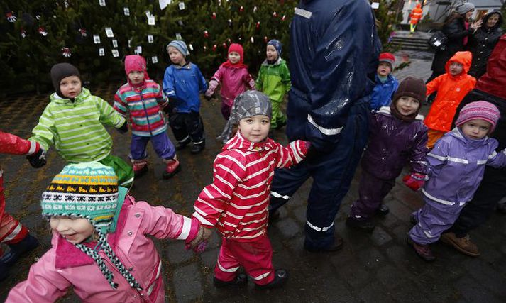 Félög leikskólakennara og stjórnenda í leikskólum segja öll börn eiga rétt á dvöl í góðum leikskóla þar sem sérfræðingar í leikskólafræðum skipuleggja og leiða starfið. Mynd úr safni.