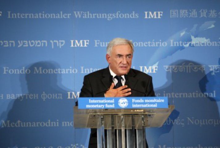 Dominique Strauss-Kahn, framkvæmdastjóri Alþjóðagjaldeyrissjóðsins.