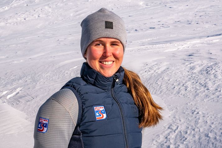 Elín Elmarsdóttir Van Pelt er á leið á sína fyrstu Vetrarólympíuleika. 