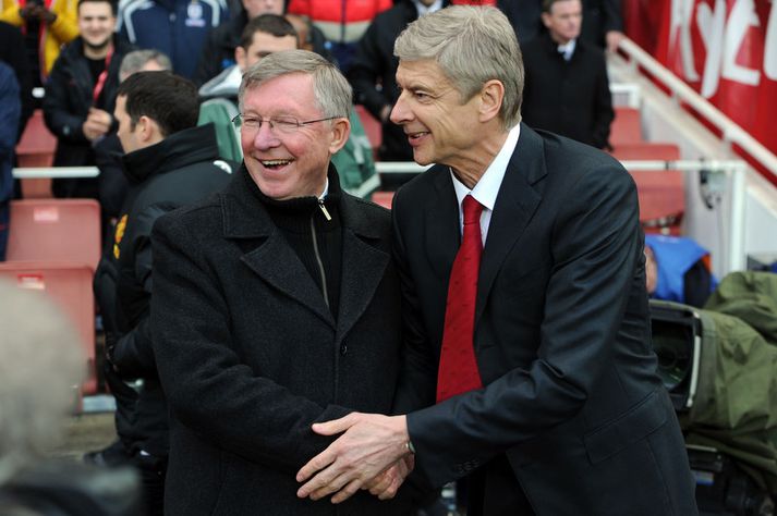 Sir Alex Ferguson og Arsene Wenger.