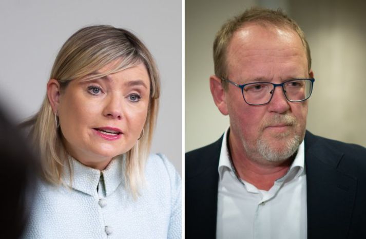 Lilja Alfreðsdóttir menningar- og viðskiptaráðherra og Páll Gunnar Pálsson, forstjóri Samkeppniseftirlitsins eru meðal gesta fundarins.