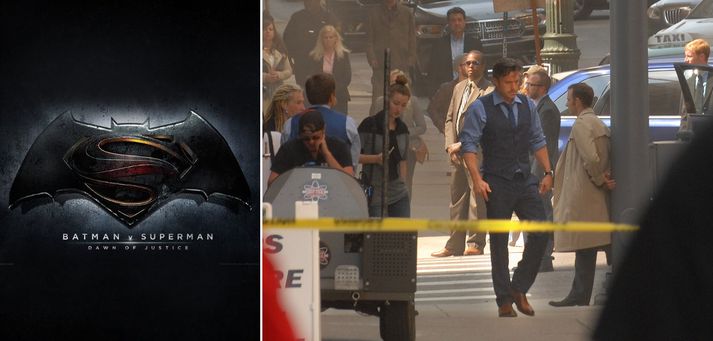 Ben Affleck fer með hlutverk Batman í myndinni.