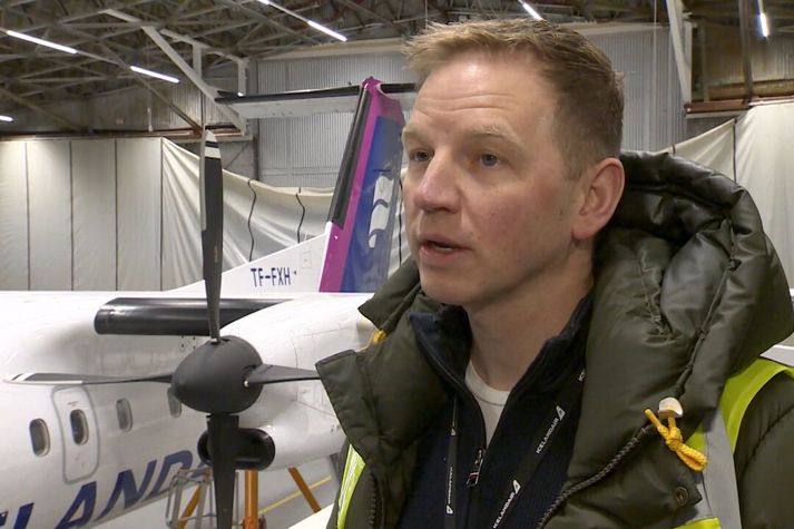 Magnús Sigurjónsson, flugrekstrarstjóri innanlandsflugs Icelandair.
