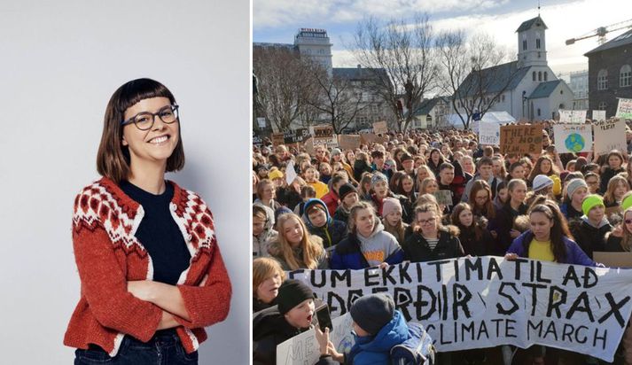 Hildur segir það afdráttarlausa kröfu þeirra sem taka þátt í mótmælunum að allir grípi til aðgerða til þess að sporna við hamfarahlýnun.