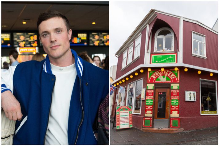 Geoffrey Þ. Huntingdon-Williams er einn af eigendum Priksins við Bankastræti.