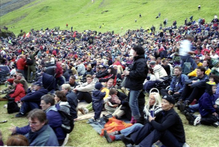 Þjóðhátíð í Eyjum. Mynd úr safni.