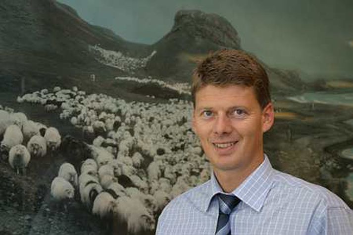 Steinþór Skúlason forstjóri Sláturfélags Suðurlands.