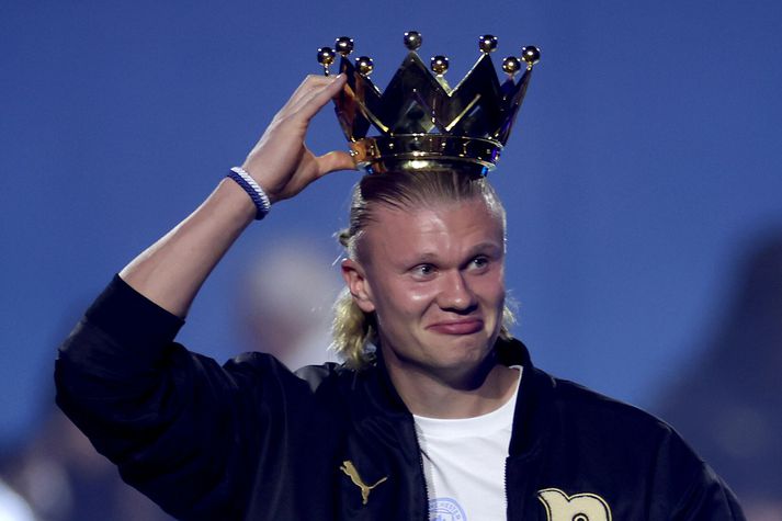 Erling Haaland er sannkallaður Fantasy-kóngur. Enginn fékk fleiri stig í leiknum á síðasta tímabili og Norðmaðurinn hefur hækkað talsvert í verði milli tímabila.