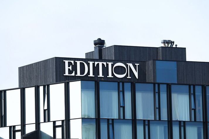 Atvikið átti sér stað á hótelherbergi á Edition hótelinu í Reykjavík.