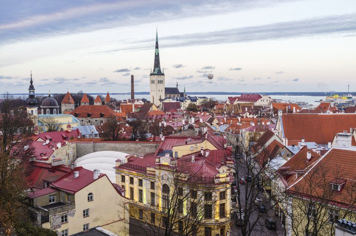 Frá eistnesku höfuðborginni Tallinn.