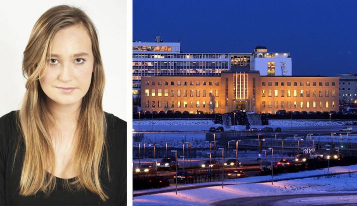 María Rut Kristinsdóttir, formaður Stúdentaráðs, segir stöðu skólans háalvarlega.